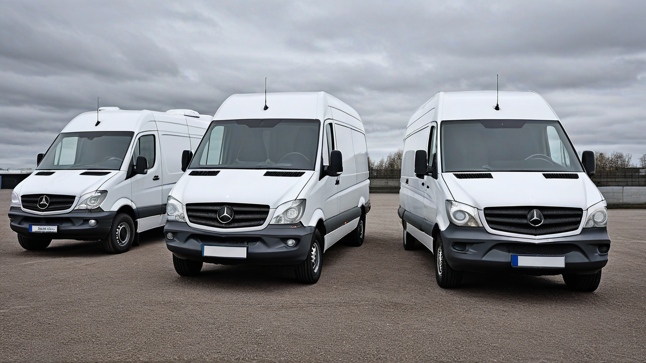 Fleet of branded commercial vehicles