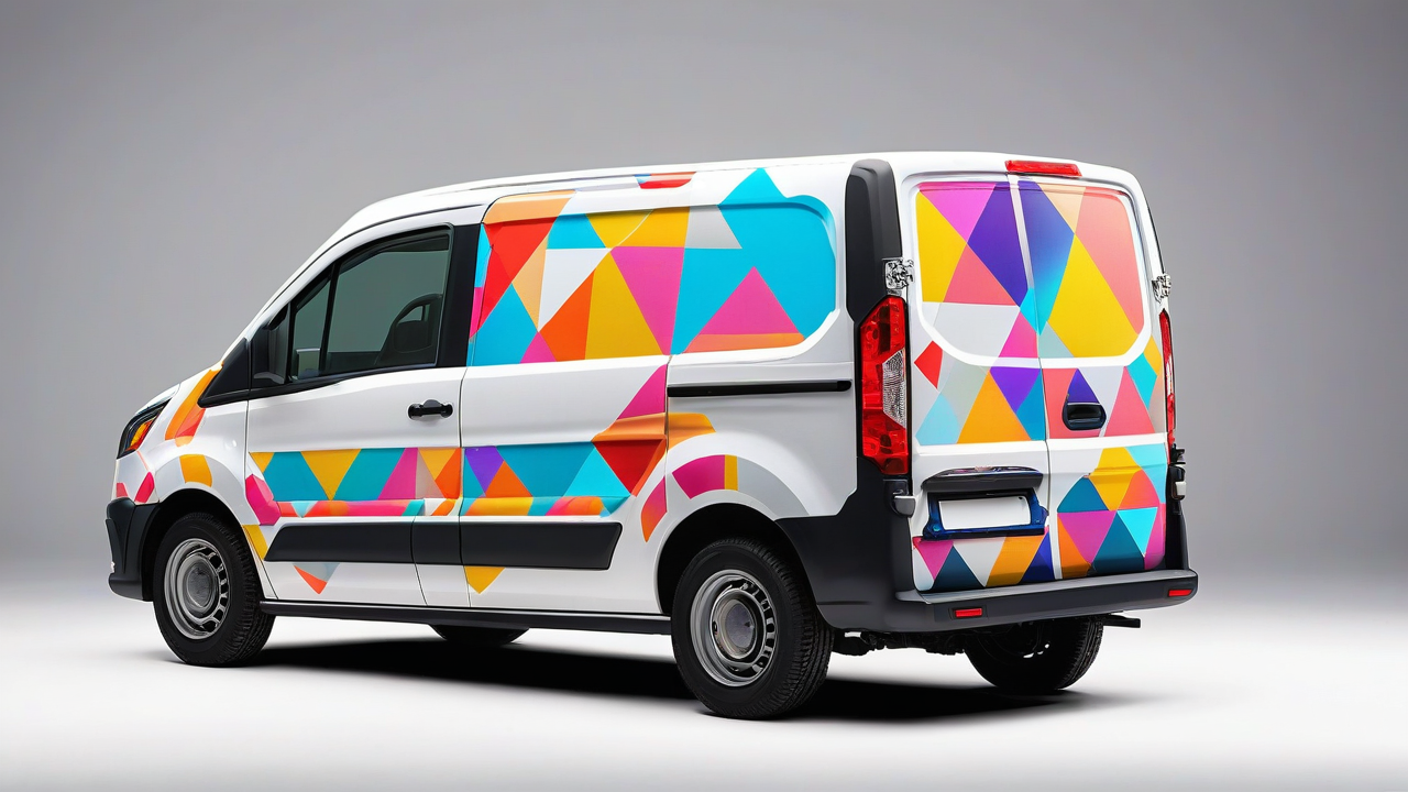 Professional vehicle wrap design example